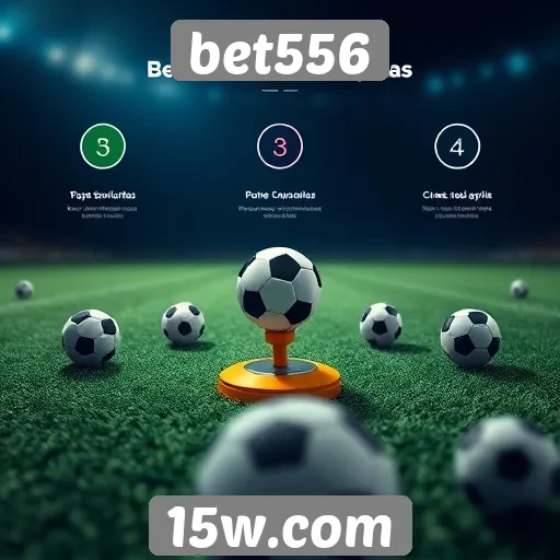 Avaliação de recursos disponíveis no site bet556